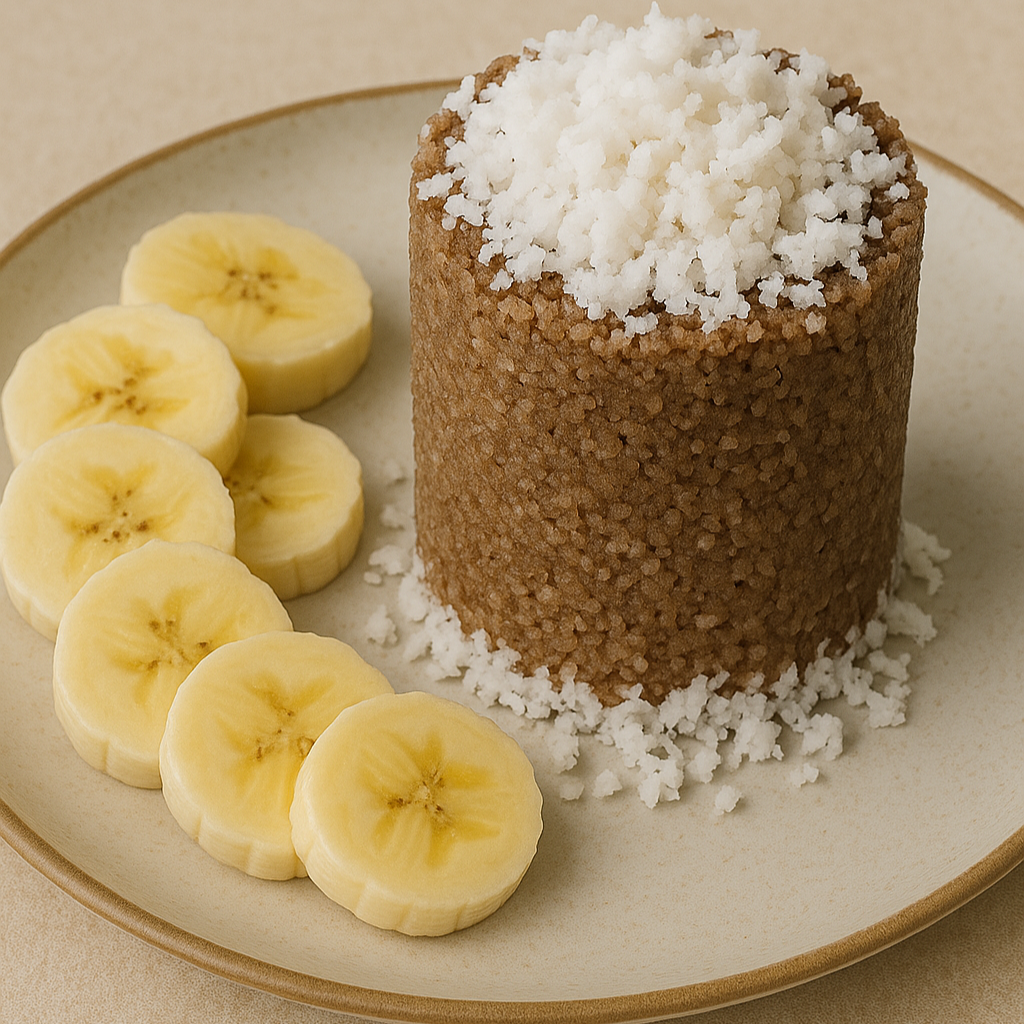 millet puttu recipe