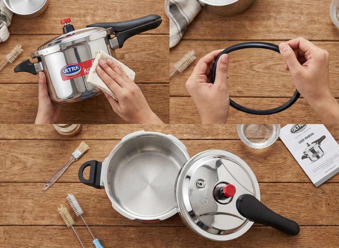mainenance of cooker